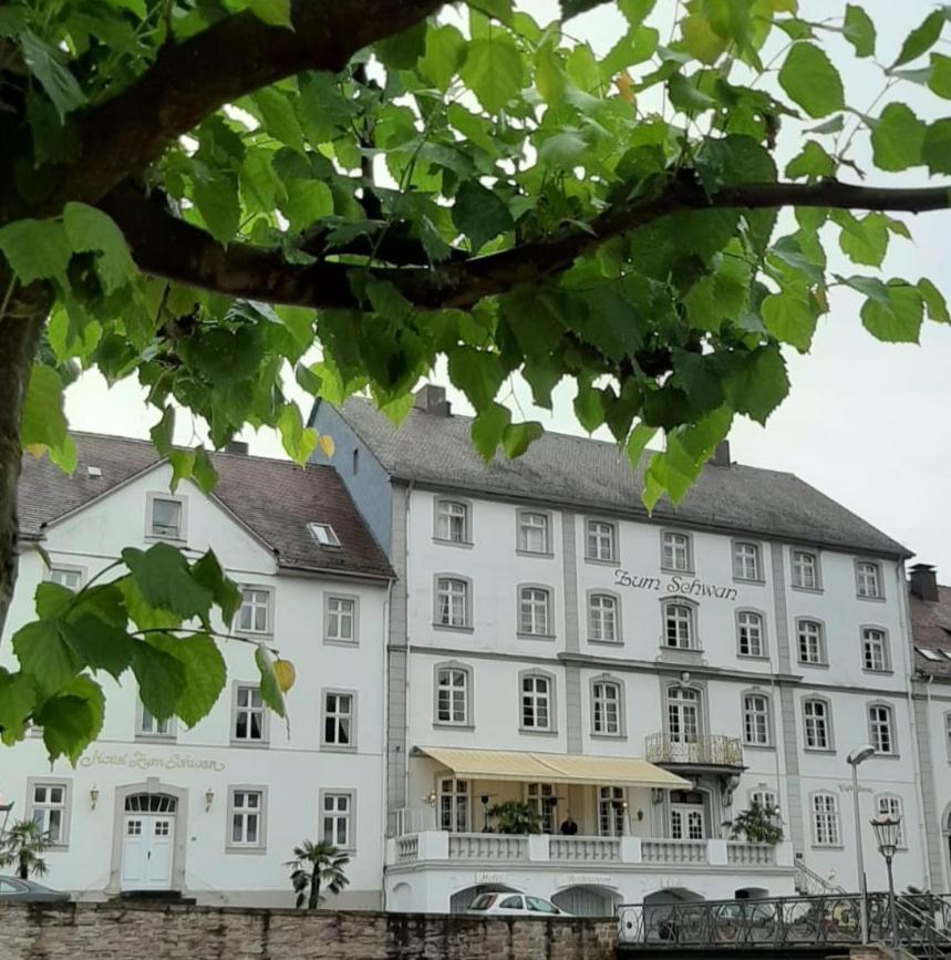 Historisches Hotel Zum Schwan Bad Karlshafen Dış mekan fotoğraf