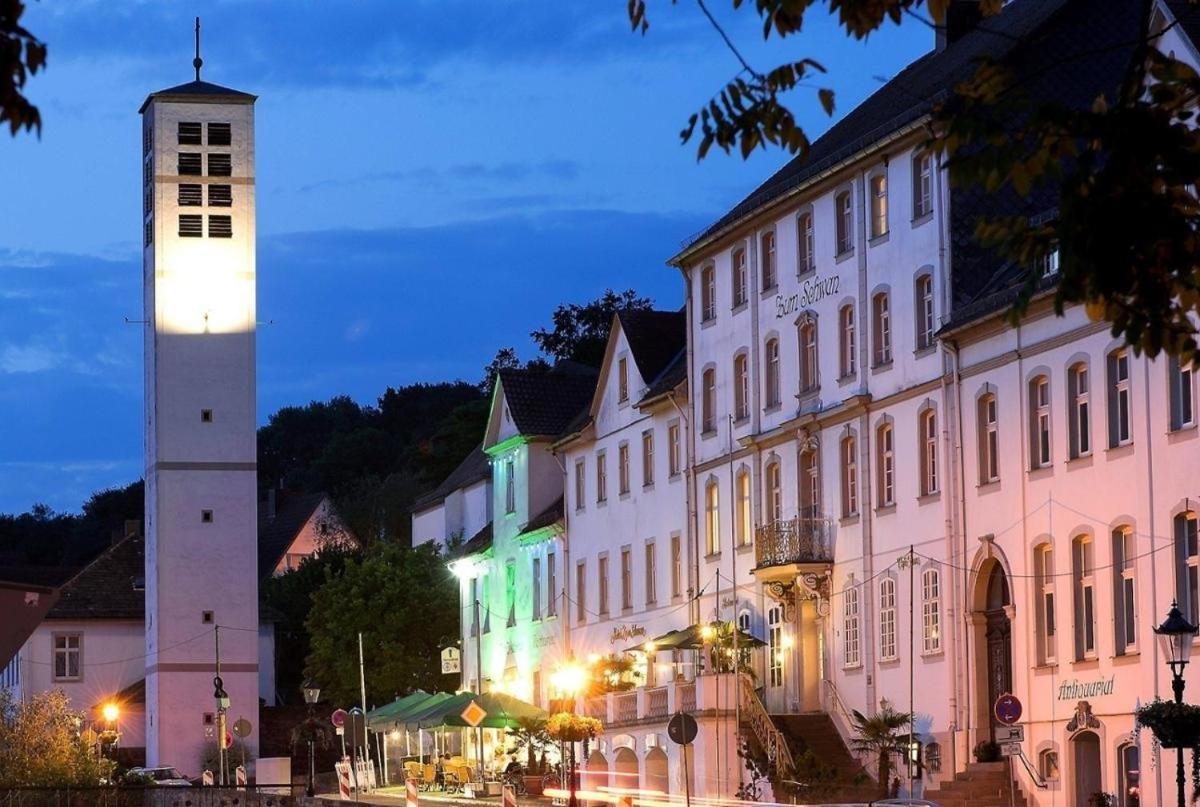 Historisches Hotel Zum Schwan Bad Karlshafen Dış mekan fotoğraf