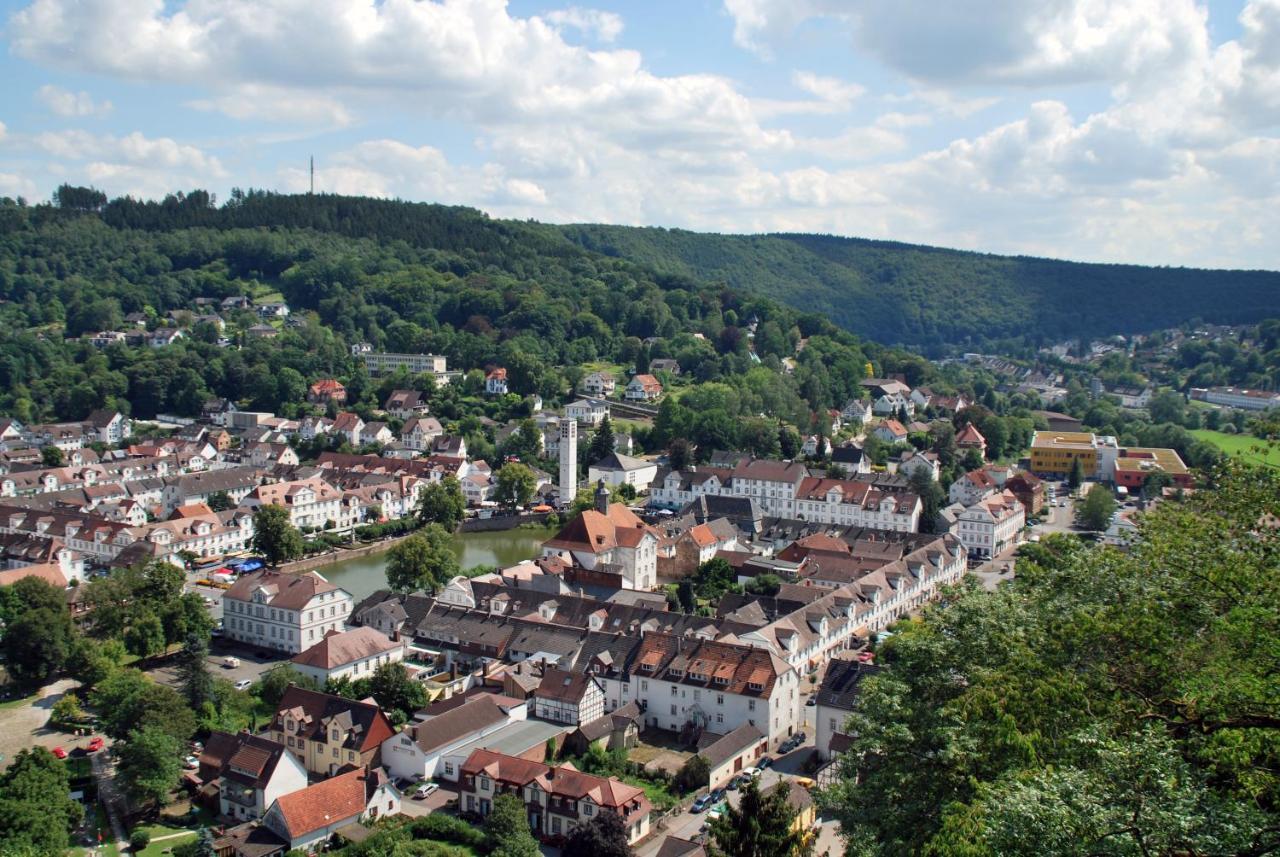 Historisches Hotel Zum Schwan Bad Karlshafen Dış mekan fotoğraf